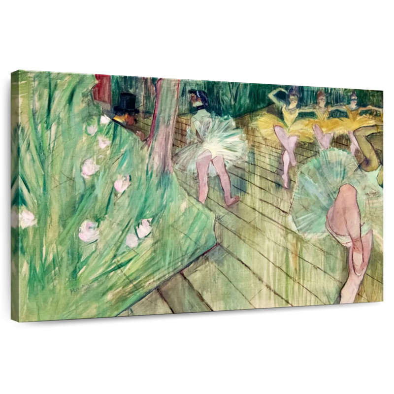 cfbn☺︎ house on the hill Ballet柄　80cm House of Hampton® Enn Ballet Scene | Wayfair